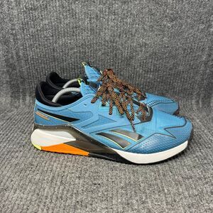 Reebok Nano X2 TR Adventure Cross Training Athletic Shoes Blue Orange Mens 12